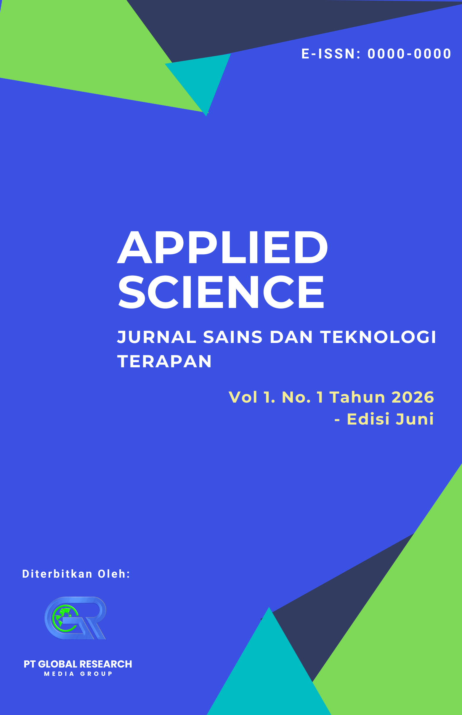					View Vol. 1 No. 1 (2026): Applied Science
				